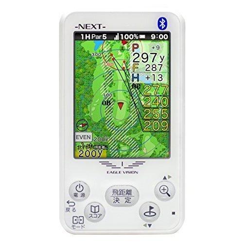 EAGLE VISION NEXT ゴルフナビ EV-732 [ホワイト] 距離計測器 GPS