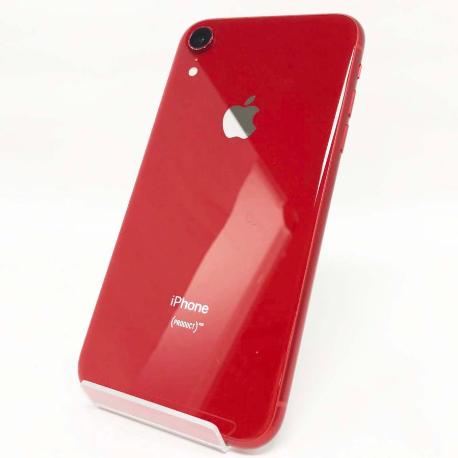 iPhone XR 中古Cランク 128GB レッド バッテリー最大容量84% SIMロック