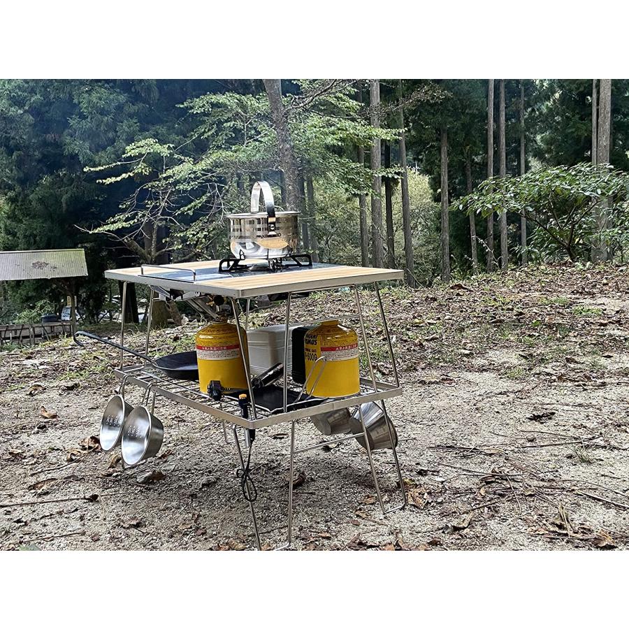 CAMPINGMOON キャンピングムーン フィールドラック グリルテーブル IGT