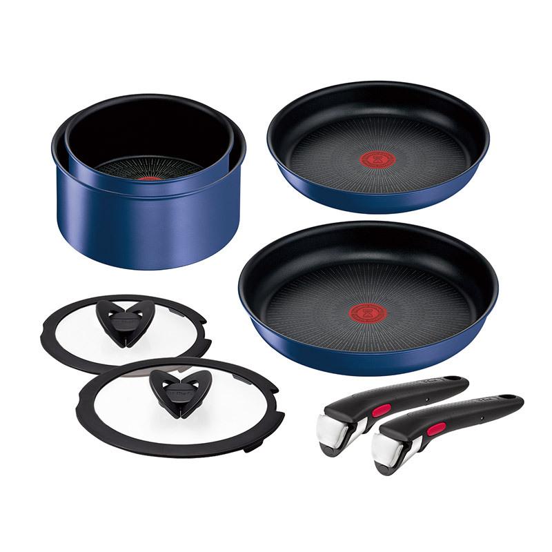 インジニオ・ネオ ティファール フライパン 8点セット t-fal IHブルー