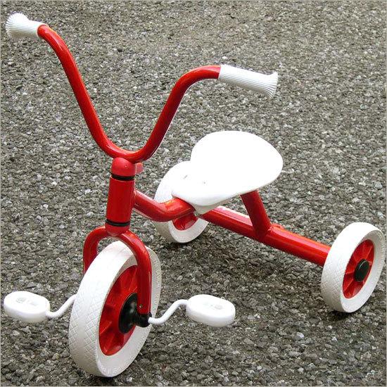ボーネルンド ペリカン三輪車 Vハンドル 赤 winther : ソプラノYahoo