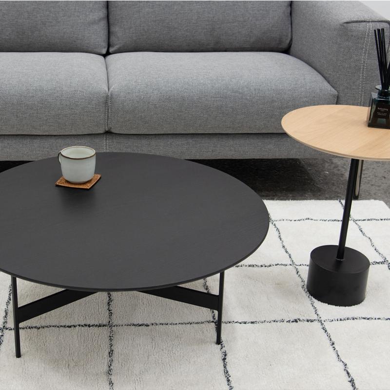 センターテーブル ラウンドテーブル ローテーブル 丸型 直径78cm 円 丸