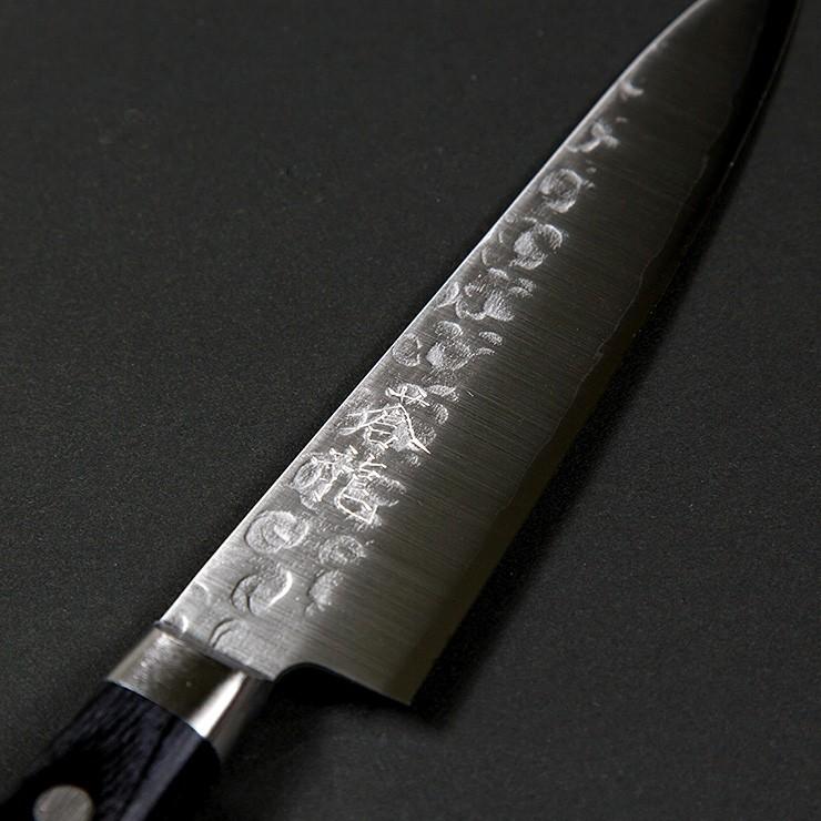 包丁 ステンレス ペティー 高村刃物 V10スペシャル 鎚目 130mm : 蒼龍