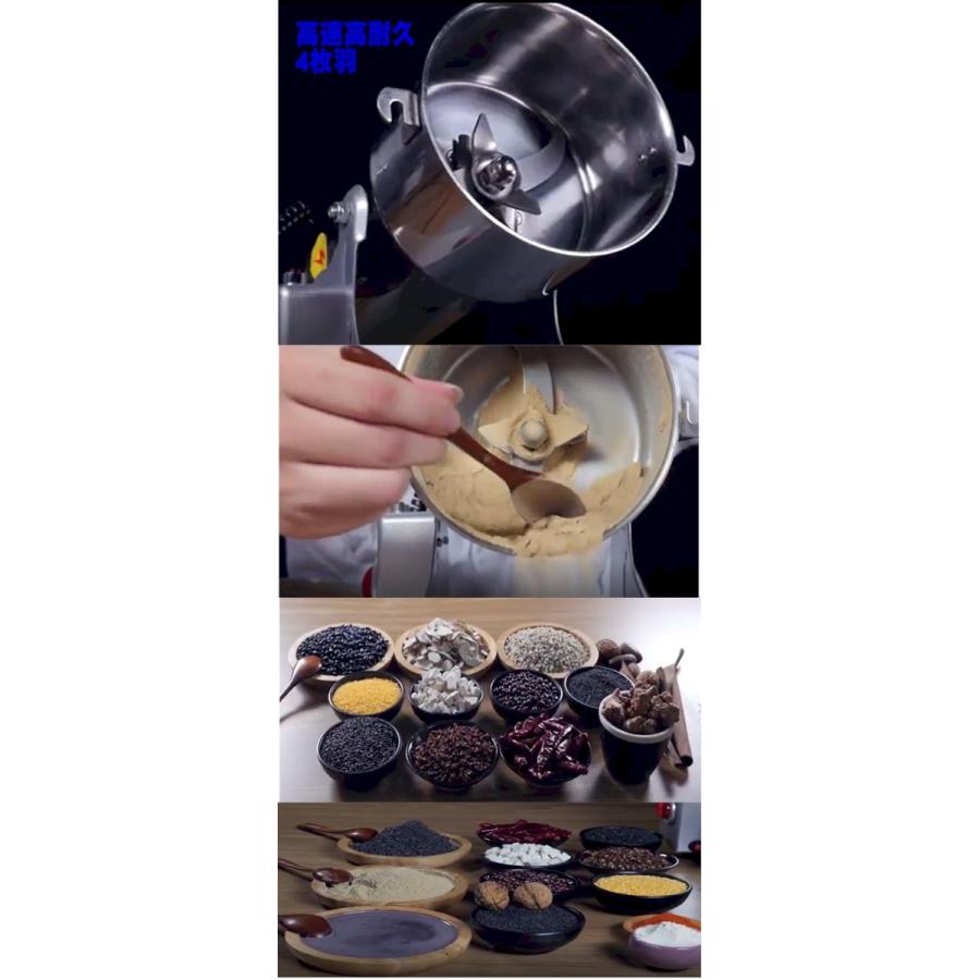 製粉機 最新 多機能製粉機 穀物微粉砕機 700g 高速乾燥製粉器 家庭用