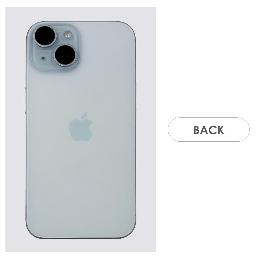 iPhone 15 【Bランク】iPhone15 ブルー 128GB SIMフリー 箱付き 中古
