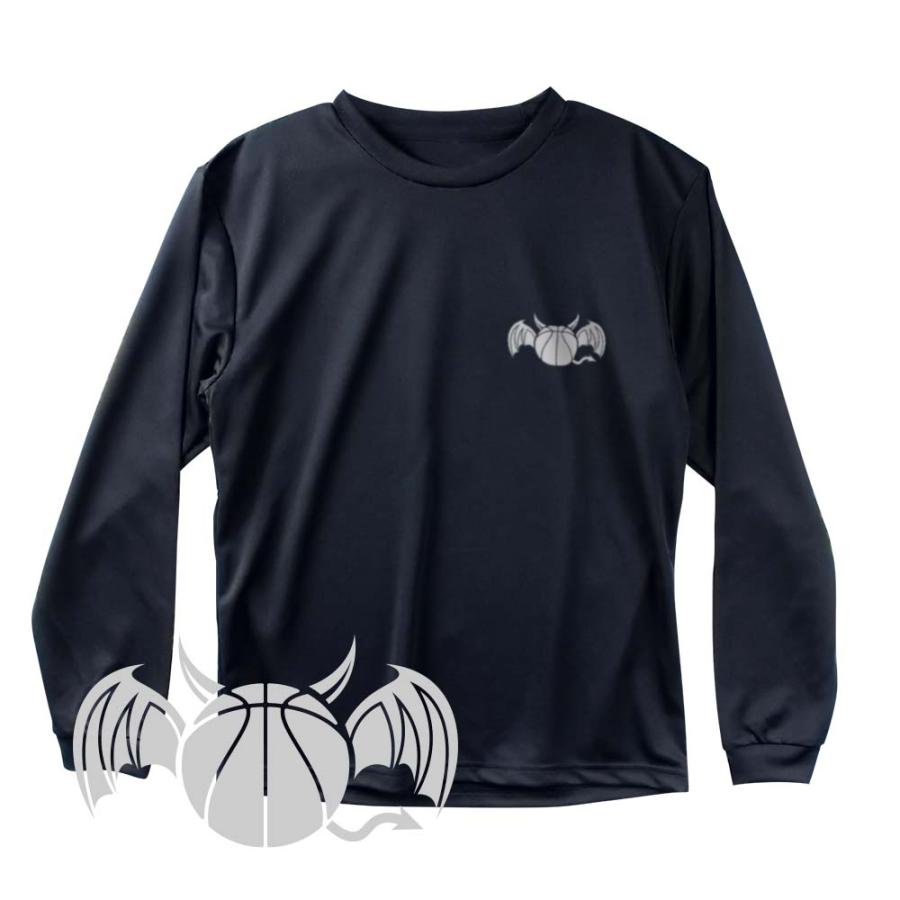 バスケ ロンT 長袖 練習着 ウェア 応援 トレーニング バスケットボール