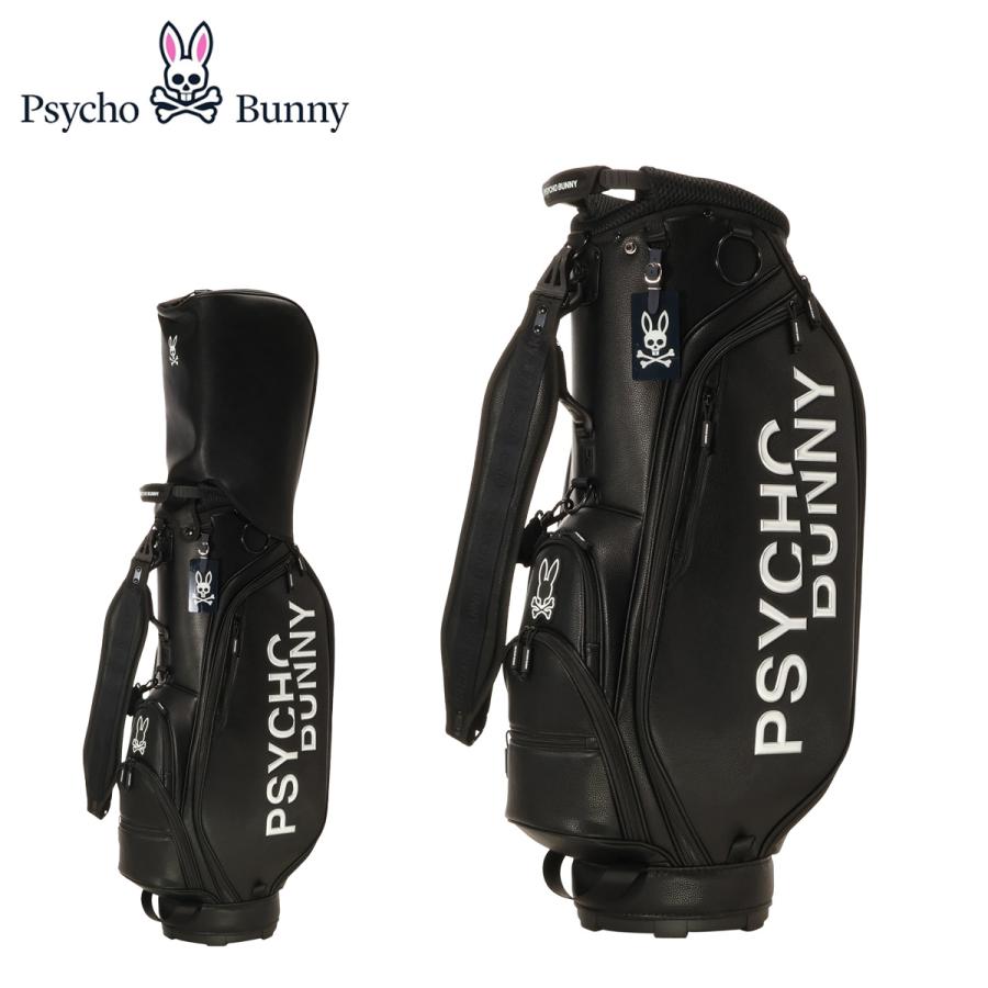 Psycho Bunny（サイコバニー） ゴルフ キャディバッグ カート型 9型 46