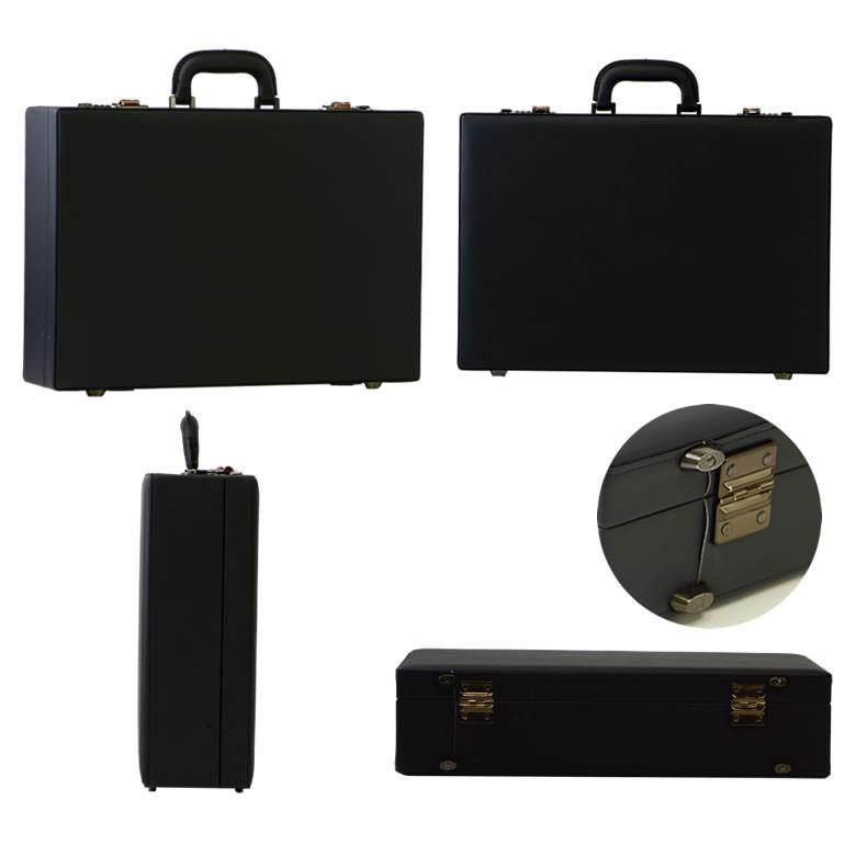 ビジネスバッグ メンズ アタッシュケース 合皮 マチ11cm A3 ダイヤル