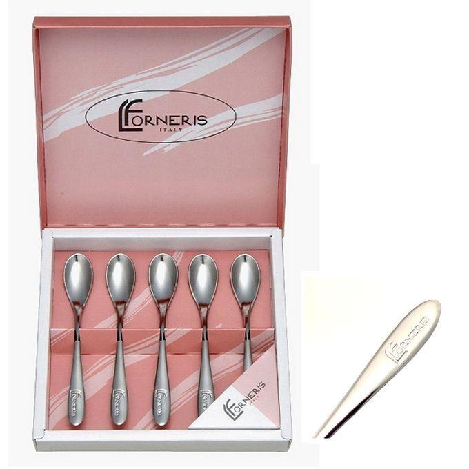 ルチアーノ・フォルネリス カトラリー 5本 コーヒースプーン 引き出物