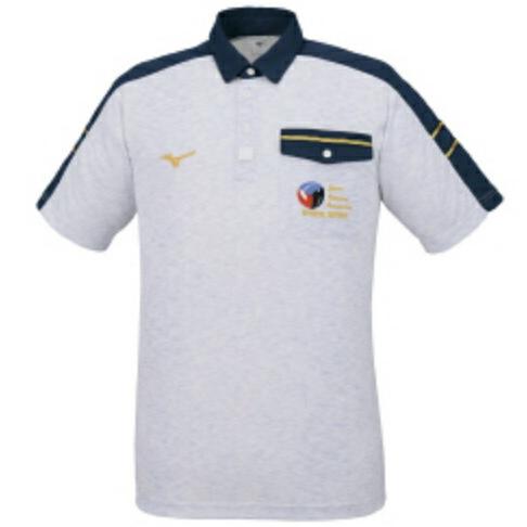 バレーボール 公式審判服 長袖 サイズO レフェリー ポロシャツ（JVA