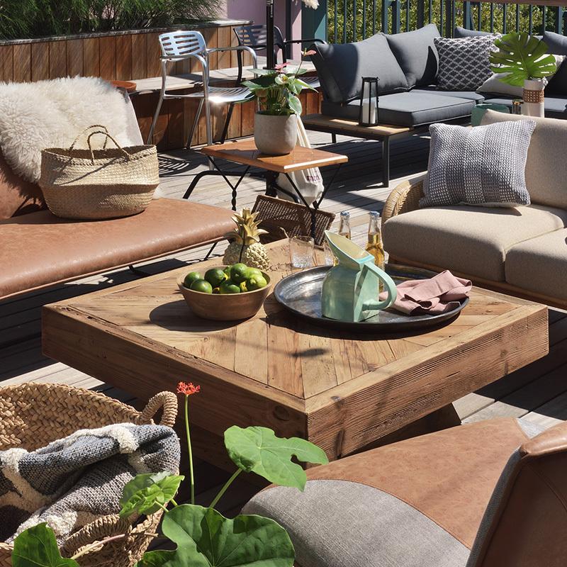 リビングテーブル おしゃれ 正方形 幅 100cm 応接テーブル 大型