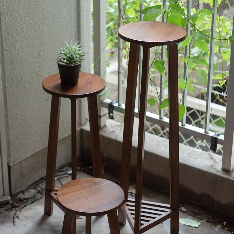 プランターベース プランター スタンド 円形 丸 高さ 90cm 花台