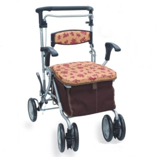 島製作所) 楽歩 デュオST シルバーカー 押し車 ボックスタイプ 介護