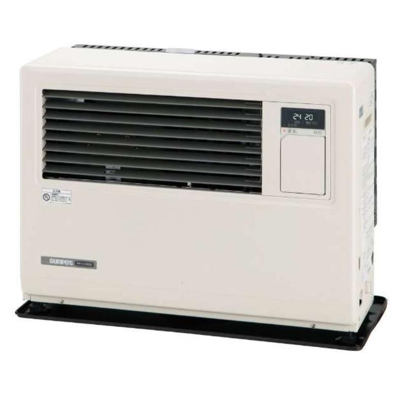 サンポット 長府製作所 FF式温風石油ストーブ/FF-11000BF E 薄型排気筒