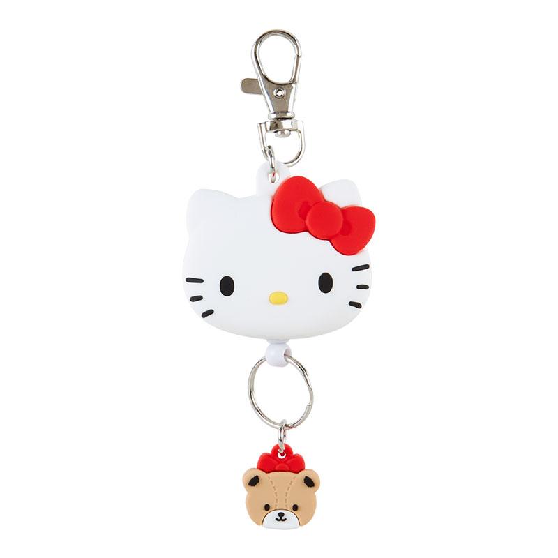 sanrio（サンリオ） ハローキティ フェイス形リールキーホルダー
