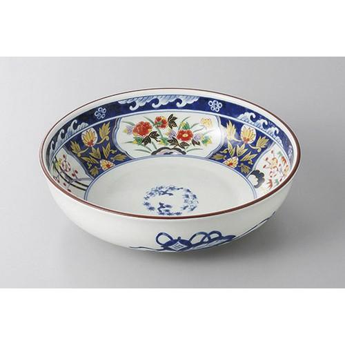 大鉢・盛鉢 有田焼染錦紋様7号鉢 [20.5 x 6cm 1100cc] | 盛鉢 和食器