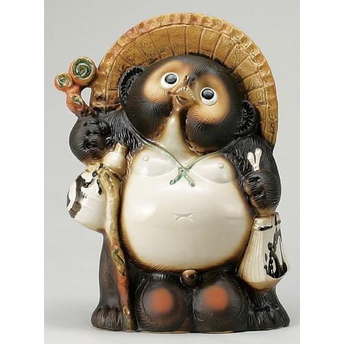 ☆ 信楽たぬき 18号福ひねり狸 [ 420 x 280 560mm ] 【インテリア 玄関