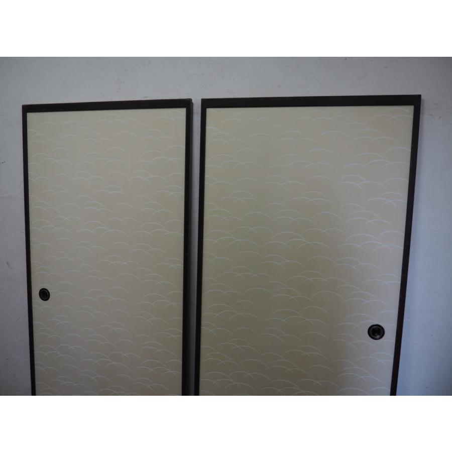 タV239◇多数出品中◇【H181cm×W96,5cm】×2枚◇老舗旅館の大きな片面襖