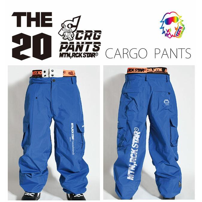 23-24 MTN.ROCK STAR【マウンテンロックスター】CARGO THE 20 PANTS