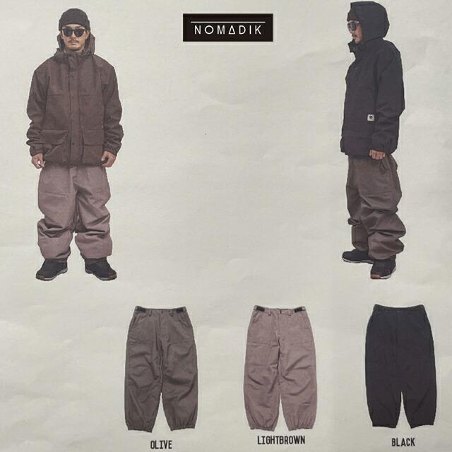 23-24☆NOMADIK【ノマディック】ウェア THICK SNOW WEAR PNT カラー