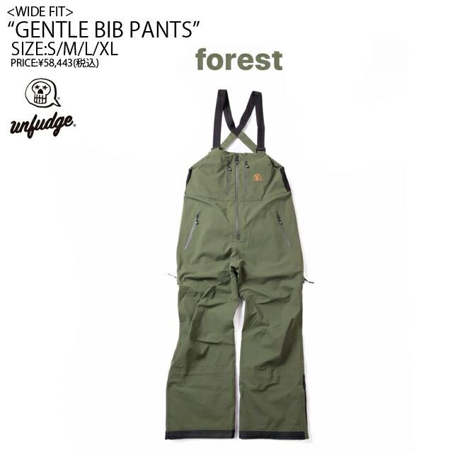 23-24☆UNFUDGE OUTWEAR【アンファッジ】GENTLE BIB PANTS【正規品