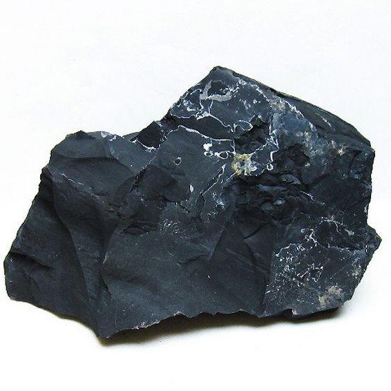 5.2Kg 北海道上ノ国町産 ブラックシリカ 原石 t694-4955 : 誠安天然石