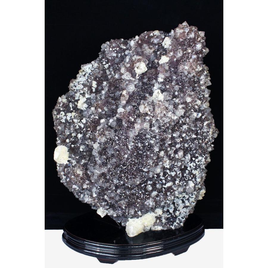 28.6Kg フラワーアメジスト カルサイト共生 クラスター 同梱不可 t603