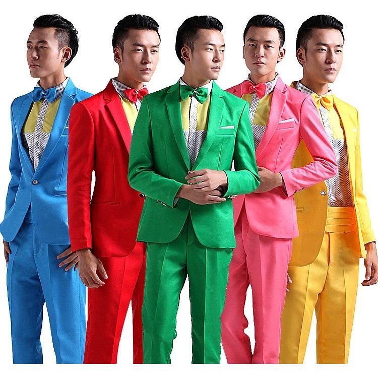 男性用 ステージ衣装 演出服 派手 カラオケ衣装ジャケット 上下セット