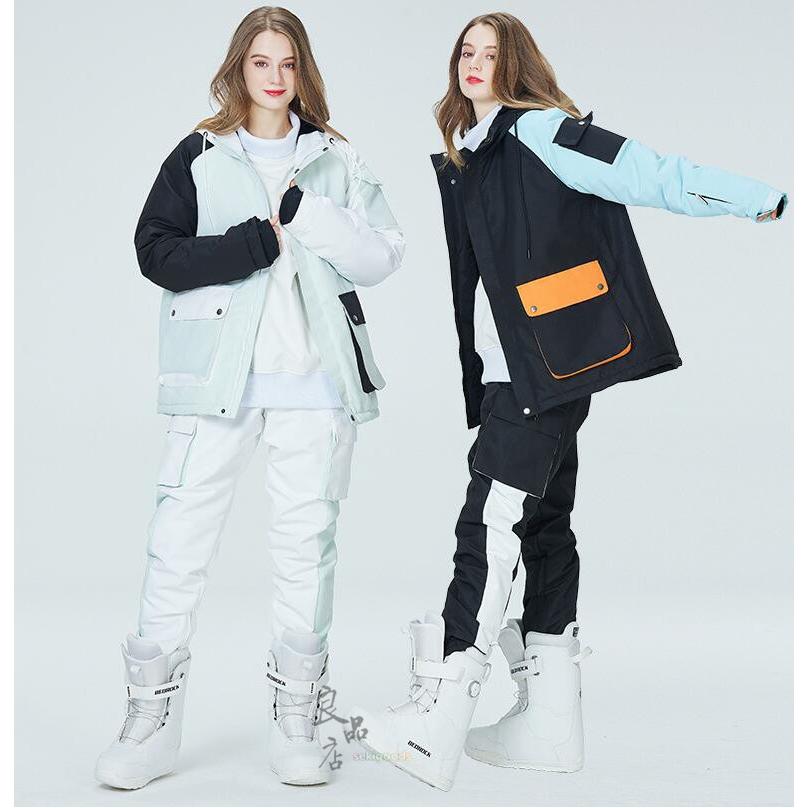 スキーウェア 上下セット レディース メンズ ジャケット パンツ