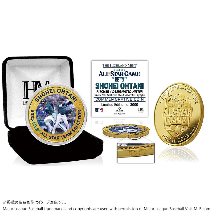 エンゼルス 大谷翔平選手 2023 MLBオールスターゲーム出場記念ゴールド