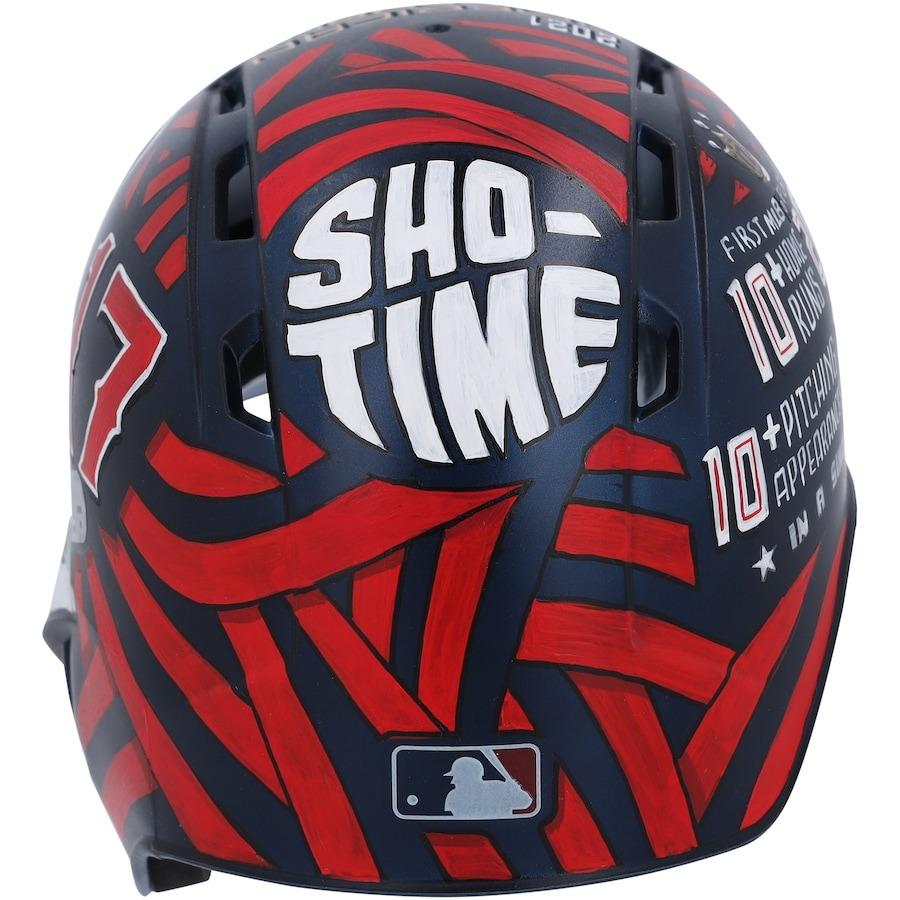 MLB 大谷翔平 エンゼルス 直筆サイン ミニヘルメット 世界7個限定