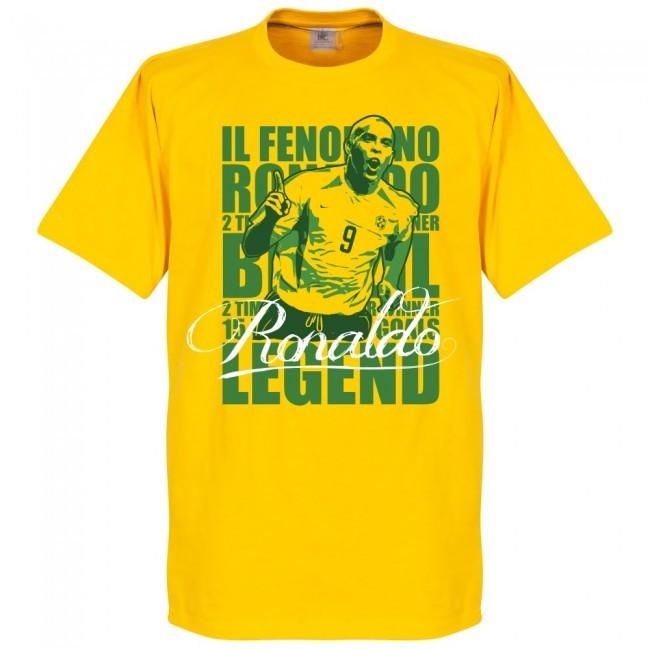 ブラジル代表 ロナウド Tシャツ SOCCER レジェンド サッカー