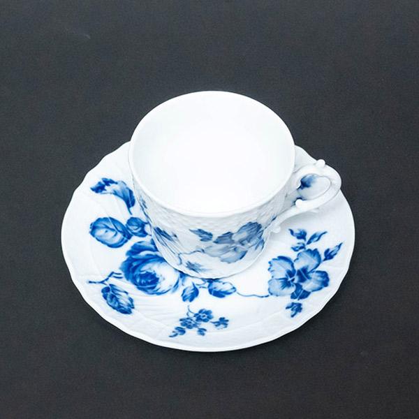 Richard Ginori（リチャードジノリ） ローズブルー コーヒーカップ