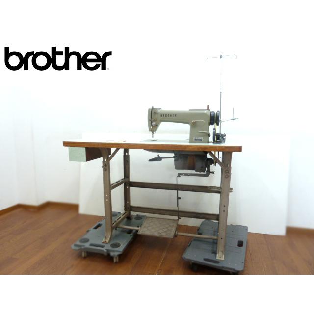 中古】ジャンク品 ブラザー 準高速本縫ミシン DB2-B763-3 直線縫い一本