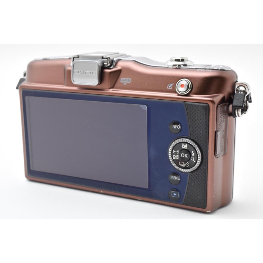 オリンパス（OLYMPUS） Olympus PEN mini E-PM1 ブラウン ボディ 1230