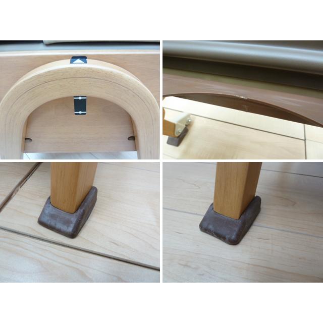 未使用品】 ウチヱ ポータブルトイレ さわやか 木製チェア ライト