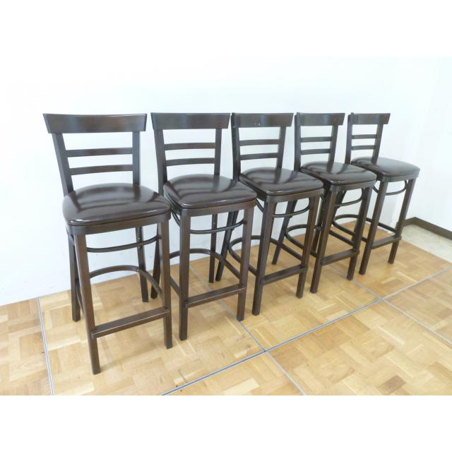 中古】CRES パブリック 業務用 カウンター チェア 10脚セット 店舗