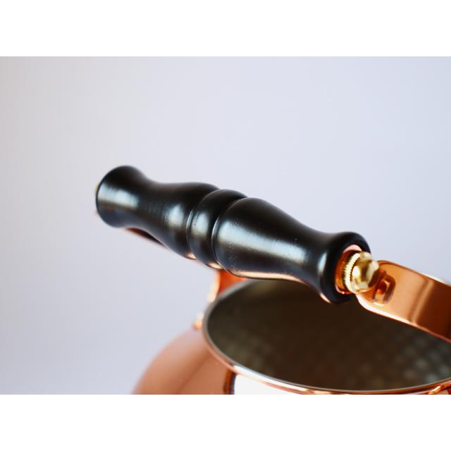 COPPER100 銅製やかん 2.0L 木製ハンドル : 雑貨のお店セレクト