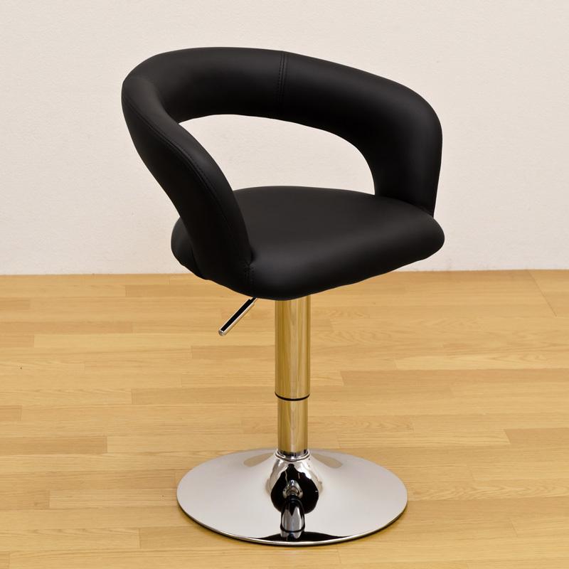 サカベ ダイニングチェア おしゃれ バーチェア Tobby 高さ調節 昇降式