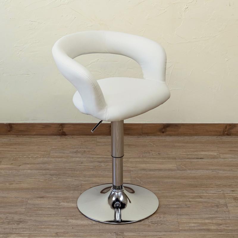 サカベ ダイニングチェア おしゃれ バーチェア Tobby 高さ調節 昇降式