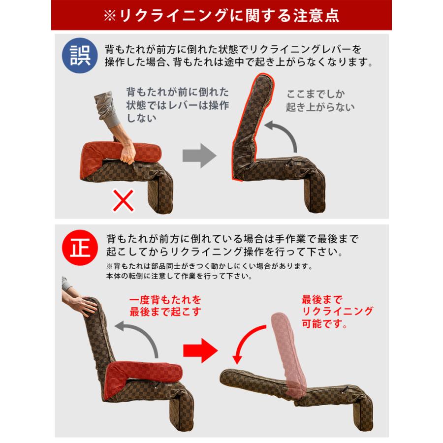 サカベ 昇降式リクライニングチェア フット付き レバー式 BR 送料無料