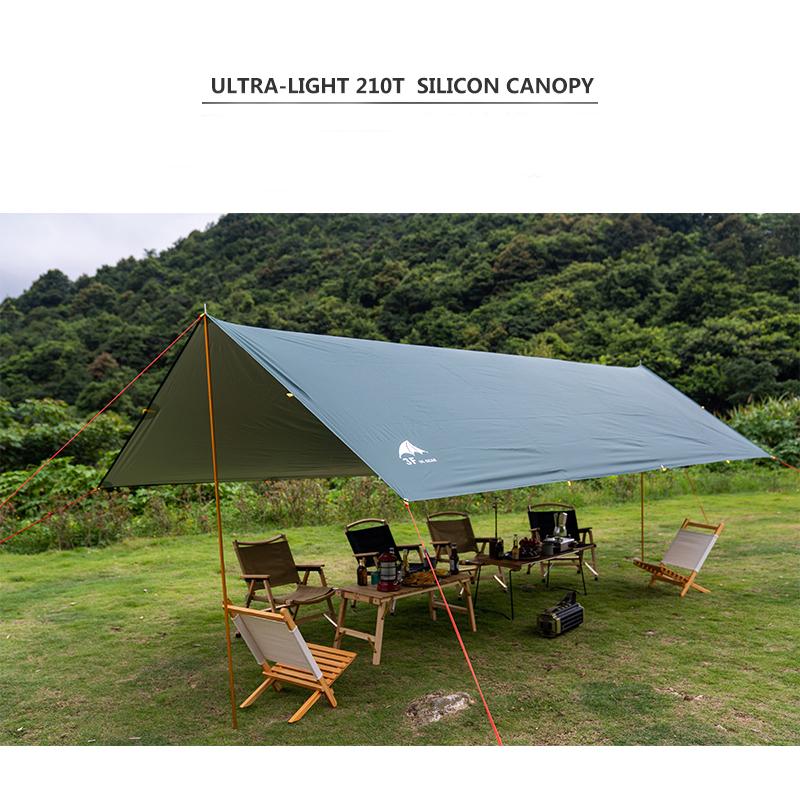 3F UL Gear】軽量（4×3m）UVカット レクタタープ【3色】耐水圧：約5000