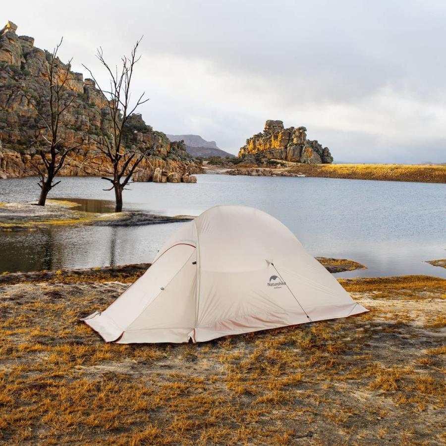 NatureHike】スノースカート付 アップグレード版 自立式 2人用テント