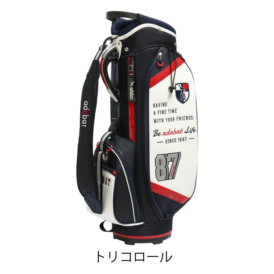 adabat（アダバット） ゴルフ キャディバッグ カート型 9型 47インチ