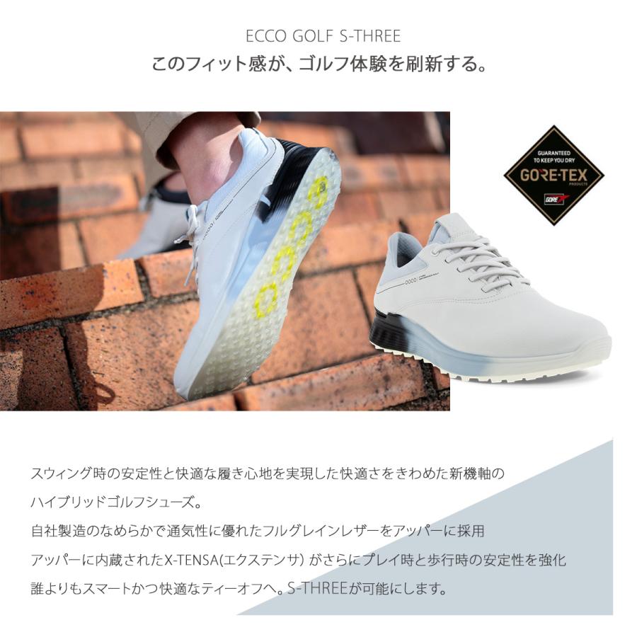 ecco（エコー） ゴルフ シューズ エススリー レース スパイクレス