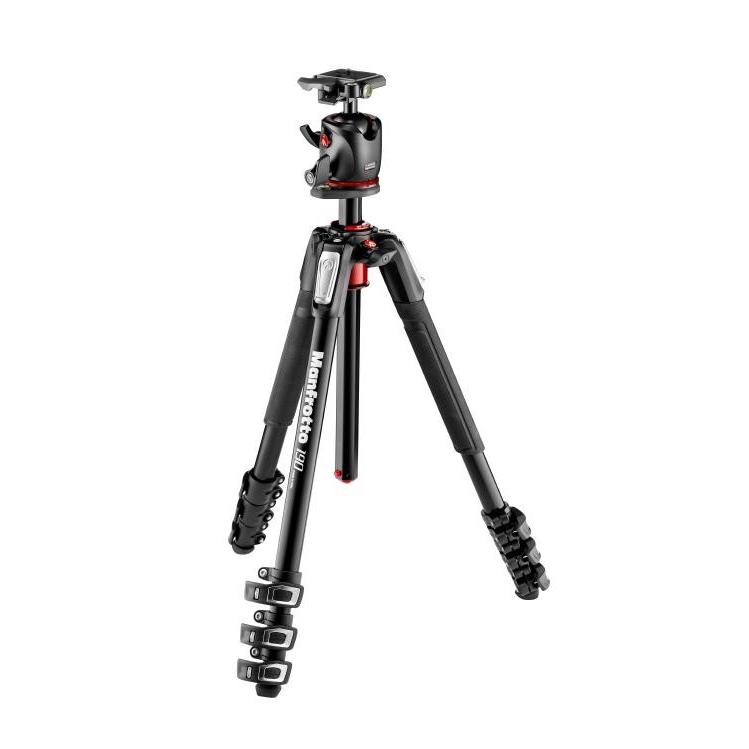 Manfrotto（マンフロット） 190プロアルミニウム三脚4段 +Q2付ボール雲