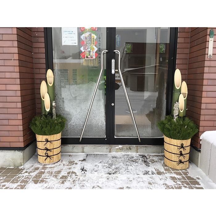 本格 門松 「雅（みやび）」 1.2m （関東向け） 一対2台 すべて