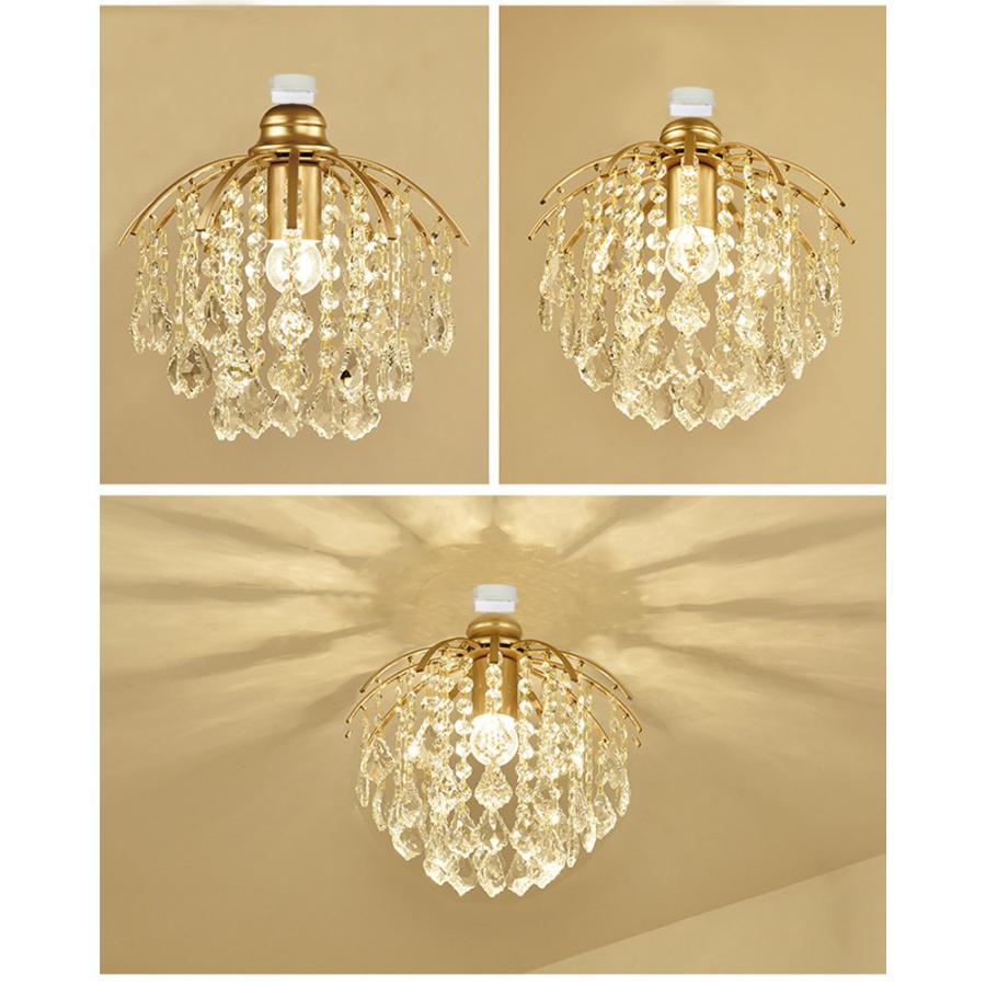 照明器具 シャンデリア シーリングライト 1灯 クリスタル ロマンチック