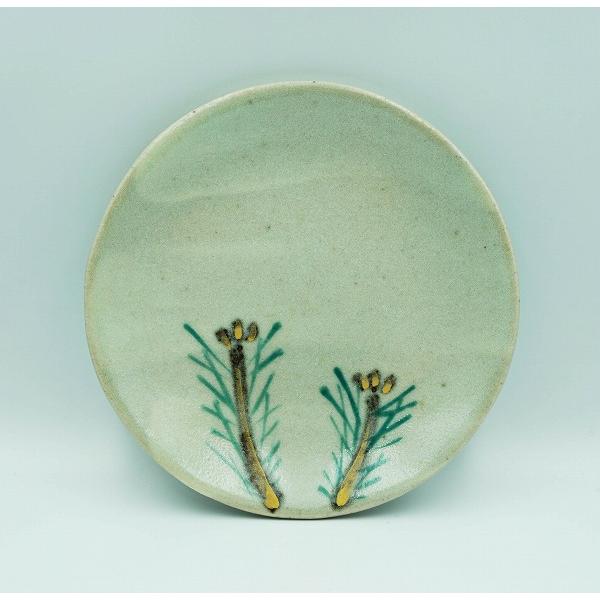 茶道具 菓子器 銘々皿 乾山写 絵変り 五枚入 幸兵衛窯 桐箱 : 新古