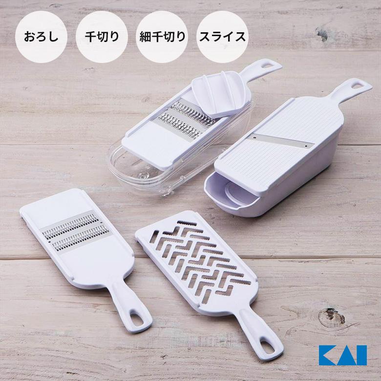 SELECT100 貝印 スライサー セット 多機能 調理器セット 千切り